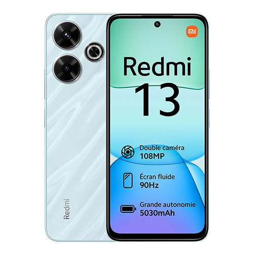 وشی موبایل شیائومی مدل Redmi 13 ظرفیت 128 گیگابایت رم 6 گیگابایت